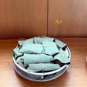 岐阜県　料理　ホウバ寿司