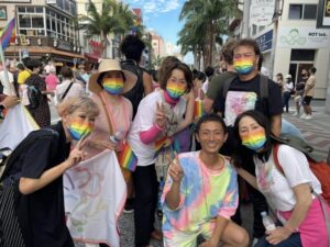 LGBT　沖縄　パレード　2022